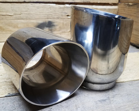 4" Double-Wall Stainless Exhaust Tip